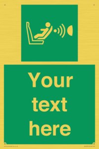 Custom safe condition child seat presence orientation detection system